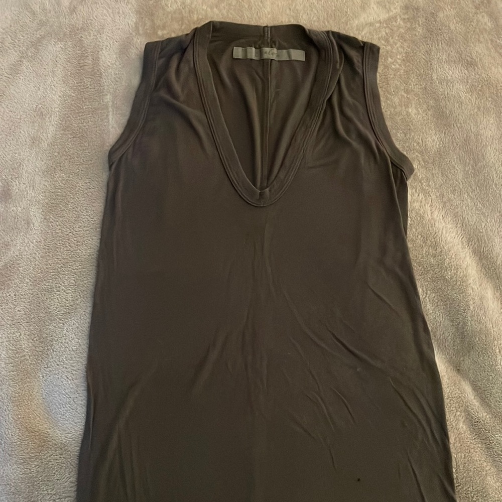 Enzo Costa sheath tank - grey